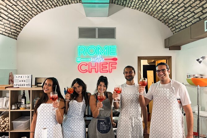 Pasta Cooking Class Near the Colosseum with 3 Spritz Cocktails - The hosts make a real difference
