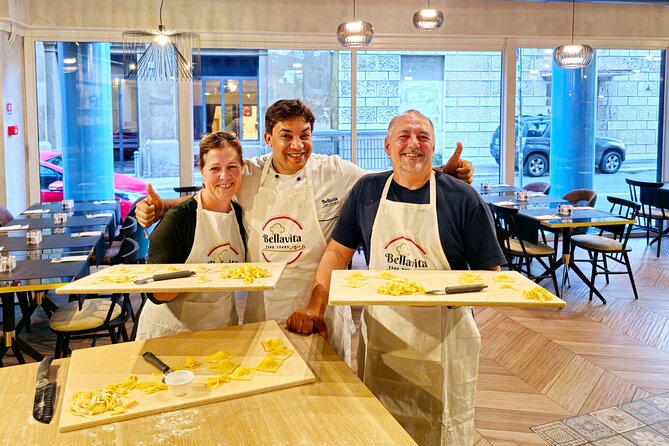 Pasta Fettuccine, Ravioli and Tiramisu MasterClass - A convenient central Rome base