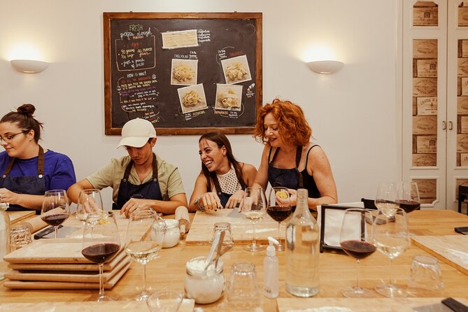 Pasta Making & Wine Tasting with Dinner in Frascati from Rome - Group size, language, and food needs