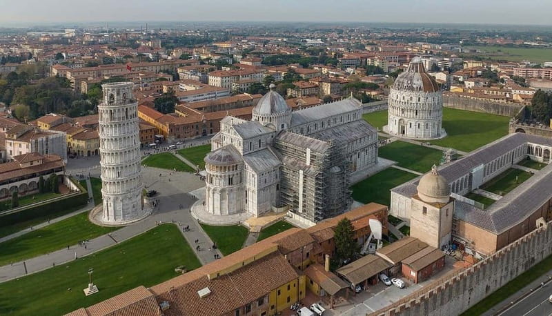 Pisa Leaning Tower & Cathedral Official Ticket - The marble square is part of the attraction