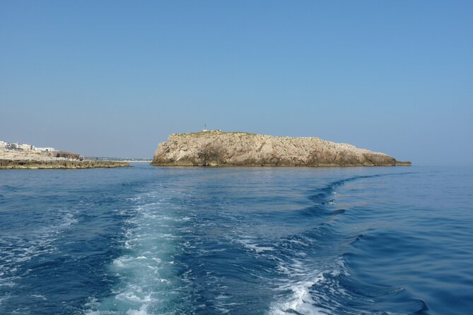 Polignano a Mare boat tour emotions, caves, diving and appetizers - The swim stop: short, refreshing, and weather dependent