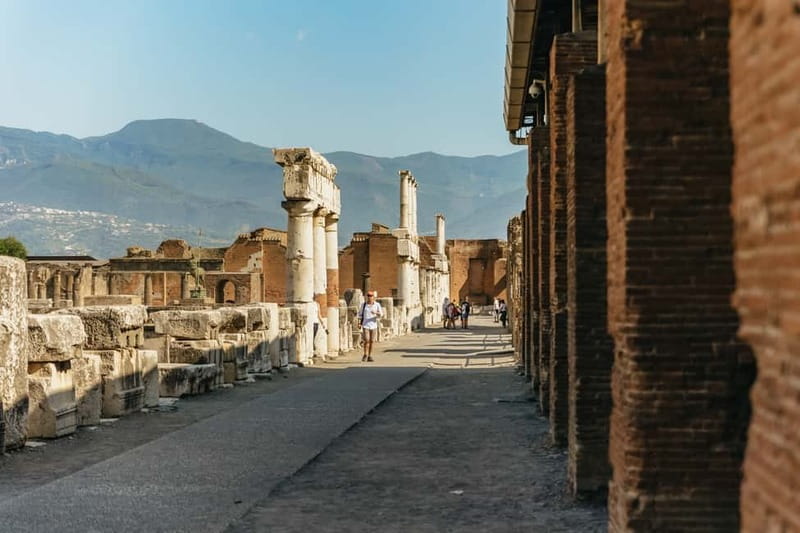 Pompeii: Archaeological Park Tour with Ticket on request - Roman streets that still show daily life