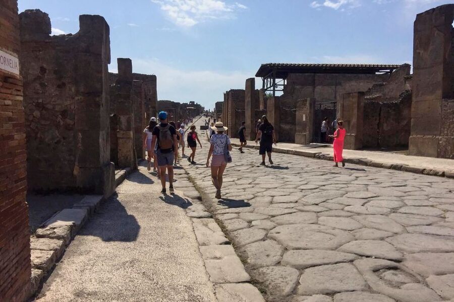 Pompeii: Guided Walking Tour with Entrance Ticket - Entering the archaeological area without the ticket queue