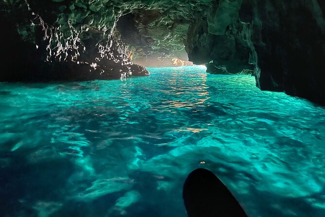 Porto Selvaggio kayak tour + cliff diving + cold spring immersion - Why Porto Selvaggio works so well by kayak