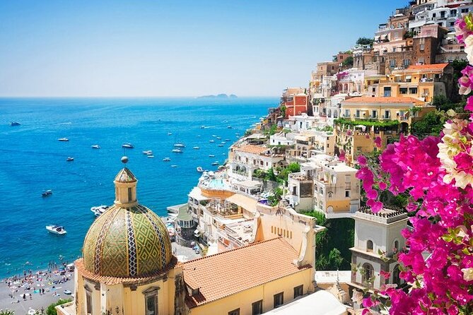 Positano, Amalfi & Ravello Group Tour with Optional Boat Ride - Amalfi: cathedral, waterfront, and the optional boat