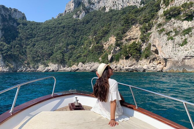 Private Boat Tour of Capri - Green Grotto and the limestone caves