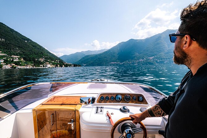 Private Cruise on Lake Como with Speedboat from 1H to 4H - Villa Pliniana and a possible lake swim