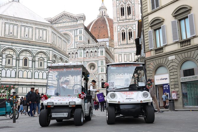Private Golf Cart Tour in Florence - A fast first look at Florence by private cart