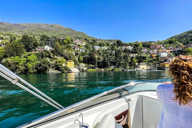 Private Guided Tour by Speedboat on Lake Como from 1H to 4H - Comacina Island and the old church tower