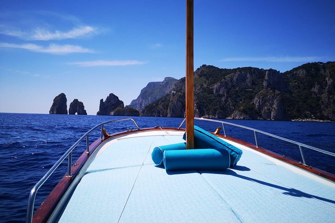 Private Island of Capri by Boat - The Green Grotto: a short stop with strong color