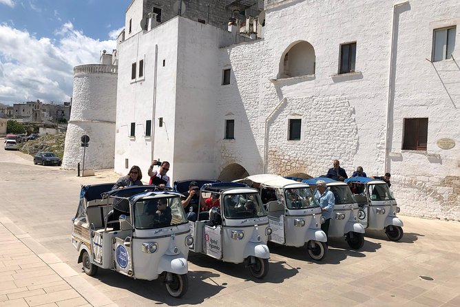 Private Tour of the Medieval Village of Ostuni by Tuk Tuk - A fast ride through Ostuni’s whitewashed center