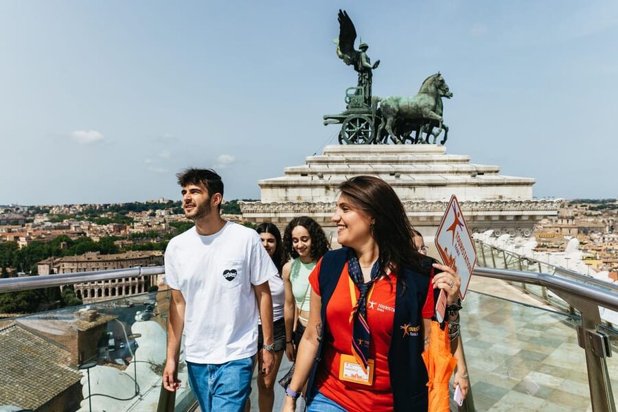 Rome: Altar of the Fatherland Elevator and Museum Tickets - The Vittoriano view is the main event