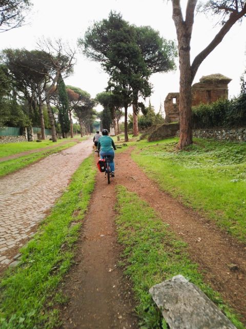 Rome: Appian Way & Catacomb Sunset E-bike Tour with Aperitif - What the $89.50 price includes