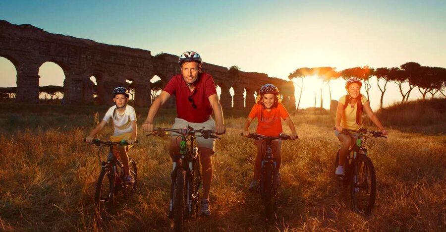 Rome: Appian Way, Catacombs, & Roman Aqueducts E-bike Tour - Passing through the Aurelian Walls