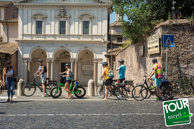 Rome:Appian Way E-bike Tour, Catacombs, Aqueducts & Transfer - Getting fitted for the e-bike