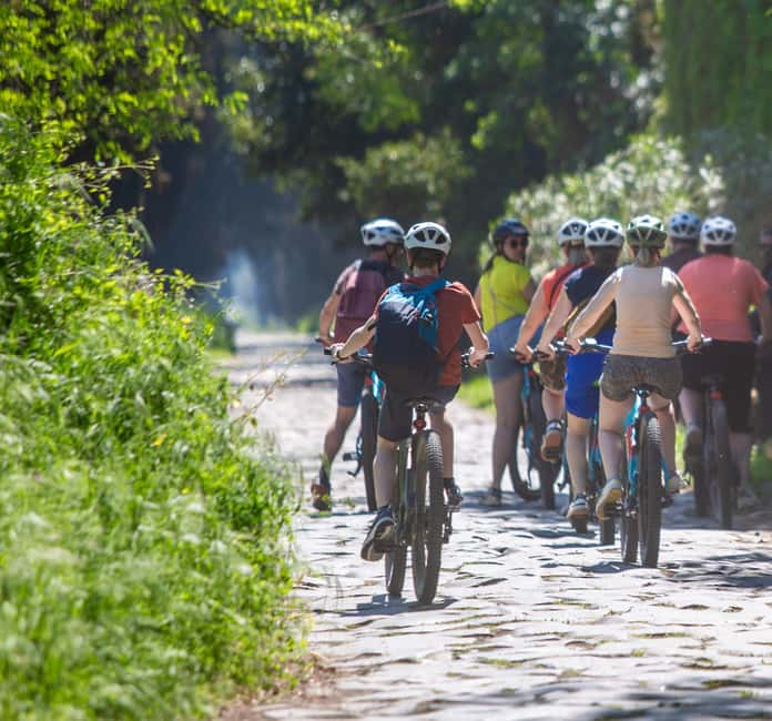 Rome:Appian Way E-bike Tour with Catacombs, Aqueducts & Food - Key points to know before booking