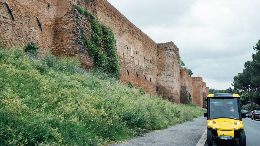 Rome: Appian Way Golf Cart Tour with Roman Catacombs Entry - Key points to know before booking