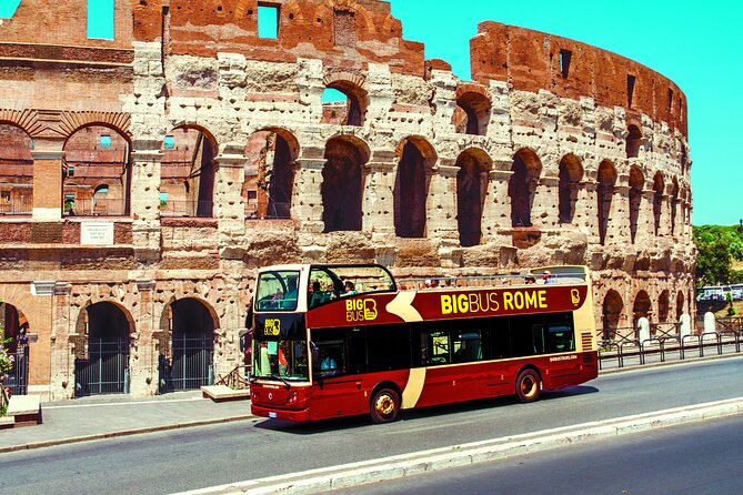 Rome: Big Bus Hop-on, Hop-off Open-Top Sightseeing Tour - Why this bus can be a smart first ride in Rome