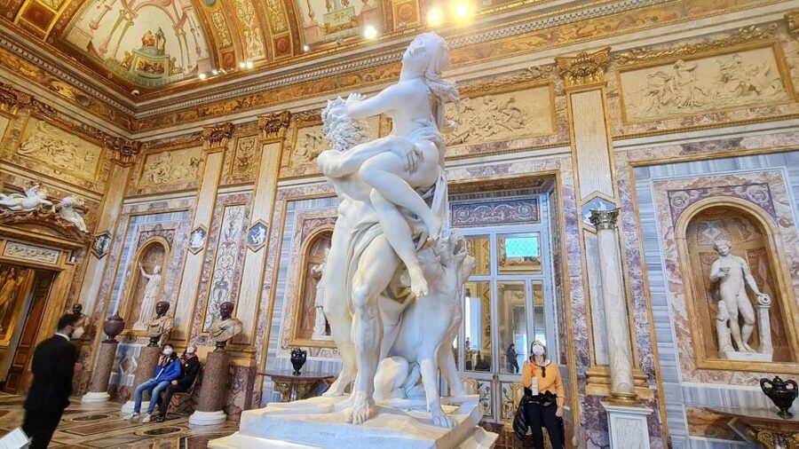 Rome: Borghese Gallery Entry Ticket & Optional Guided Tour - Entering through the separate entrance