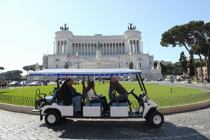 Rome by Golf Cart Private Tour: Beyond the Landmarks - Colosseum, Circus Maximus, and the ancient city