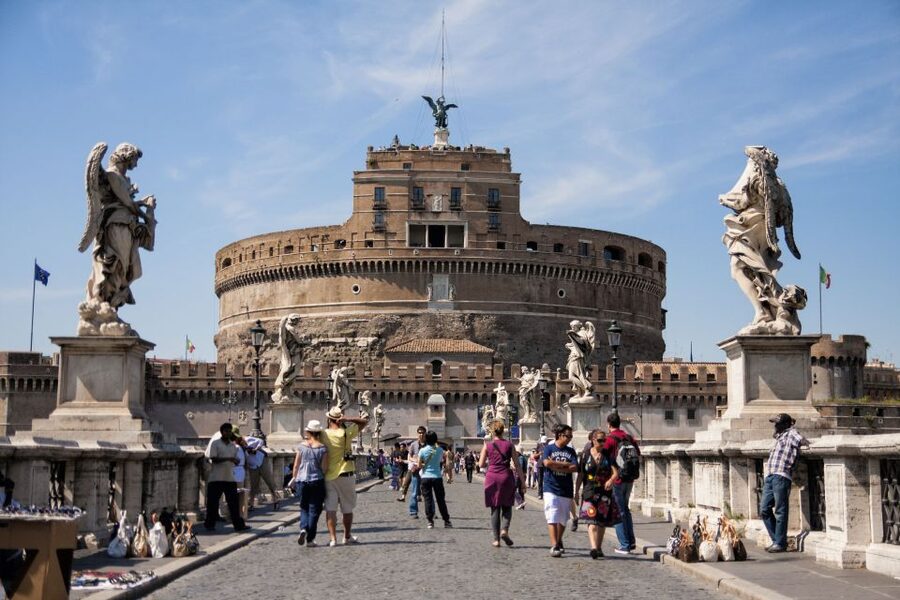 Rome: Castel Sant’ Angelo Ticket and Audio Guide - The rooftop terraces and Rome views