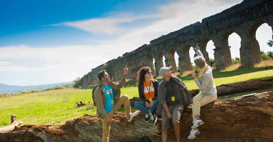 Rome: Catacomb of St. Callixtus and Appian Way Guided Tour - Walking the ancient Appian Way