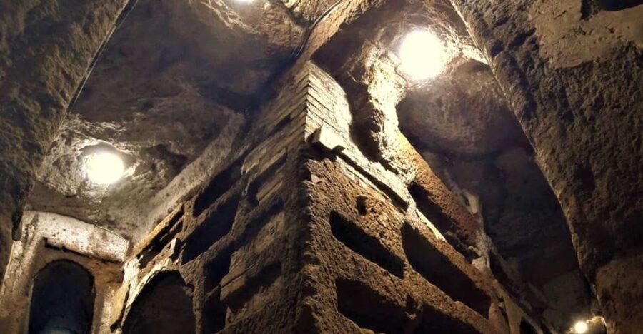 Rome: Catacombs of St. Sebastian Entry Ticket & Guided Tour - From quarry to burial ground