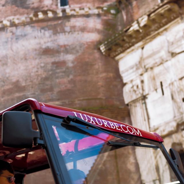 Rome: City Golf Cart at Night Tour - Comfort, sound, and the back seat