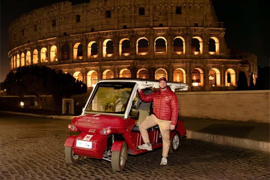 Rome: City Golf Cart at Night Tour - Pincio Promenade and Piazza del Popolo