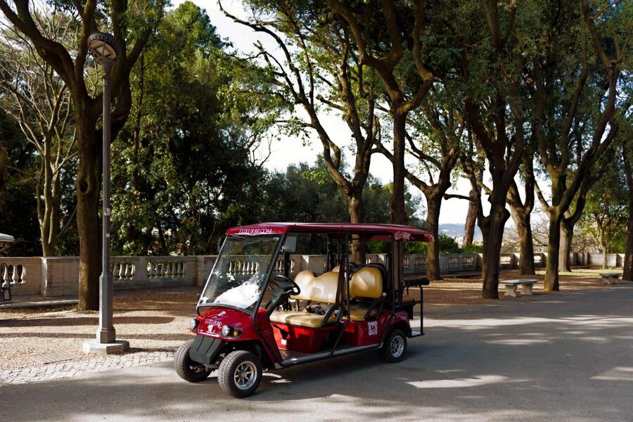 Rome: City Golf Cart at Night Tour - Castel Sant’Angelo beside the Tiber
