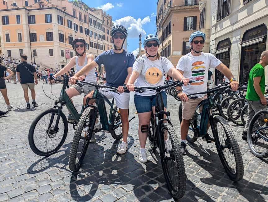 Rome: City Highlights Electric Bike Tour - The Pantheon, Trevi Fountain, and Piazza di Spagna