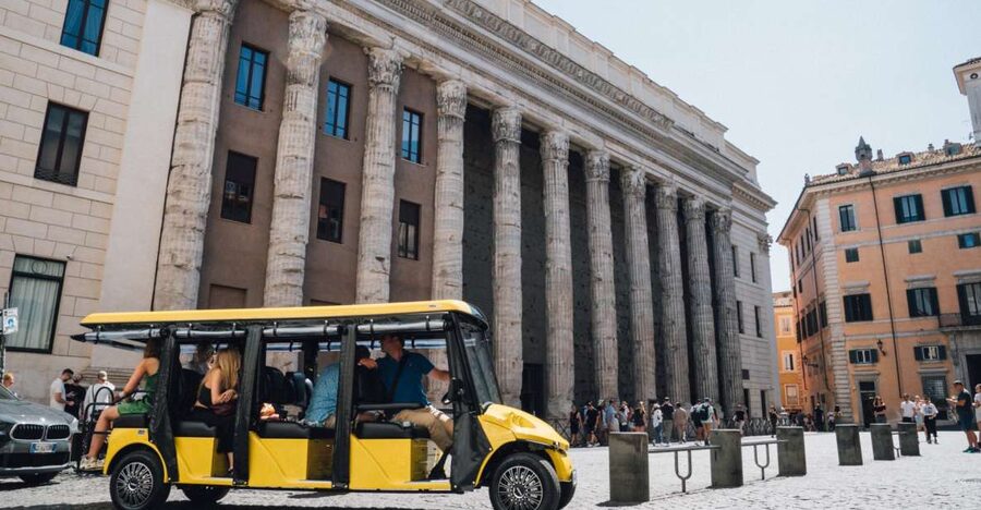 Rome: City Highlights Golf Cart Tour with Local Guide - Ending at Piazza Navona