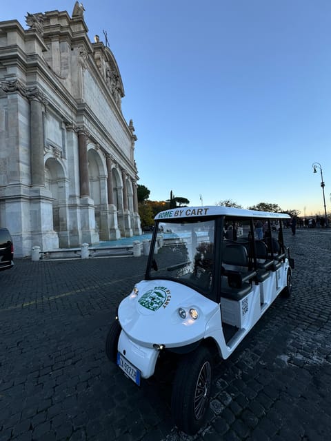 Rome: City Highlights Private Golf Cart Tour - St. Peter’s Square and the Vatican side of Rome