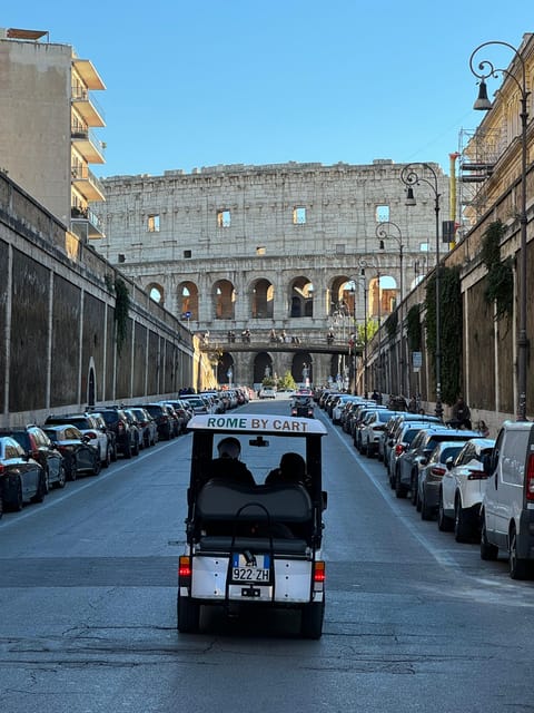 Rome: City Highlights Private Golf Cart Tour - Colosseum and Circus Maximus: Rome’s ancient core