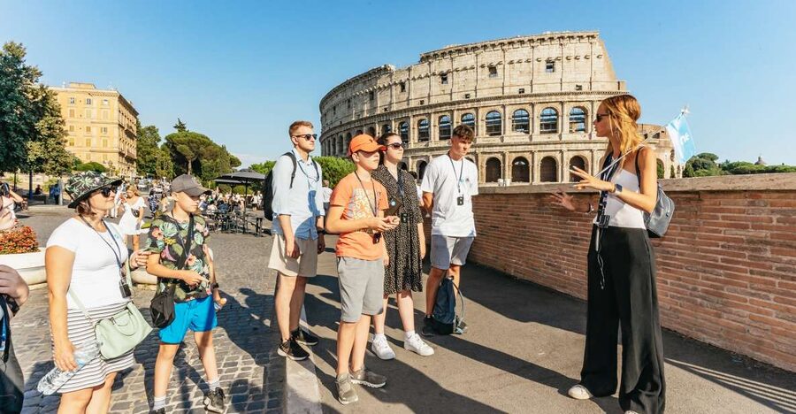 Rome: City Highlights Walking Tour - Starting near the Colosseum