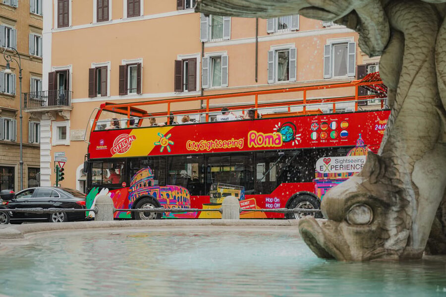 Rome: City Sightseeing Hop-on Hop-off Bus with Audioguide - Why an open-top bus works in Rome