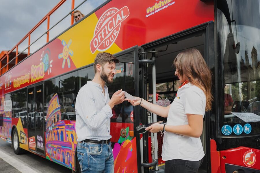 Rome: City Sightseeing Hop-on Hop-off Bus with Audioguide - Santa Maria Maggiore and San Giovanni in Laterano