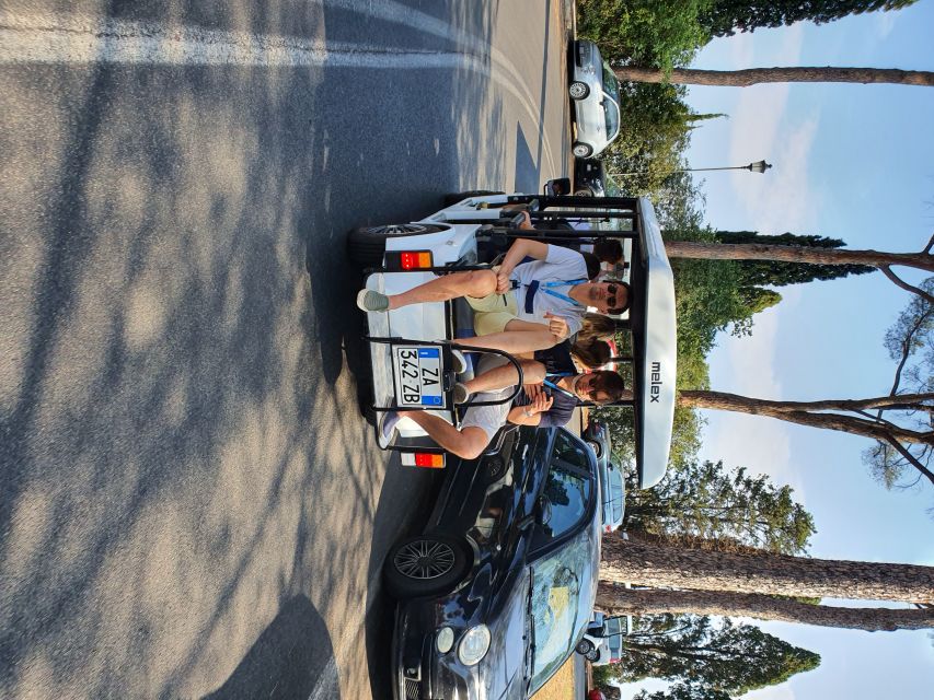 Rome: City Tour by Golf Cart with Gelato - Why a golf cart works well in Rome