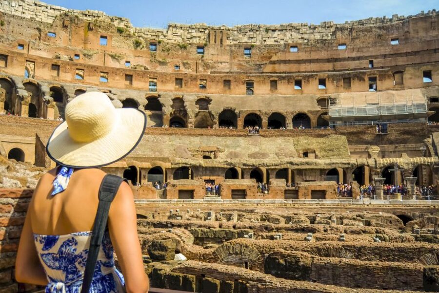 Rome: Colosseum, Ancient Rome Tour or Self AudioGuided Tour - Climbing Palatine Hill for the view