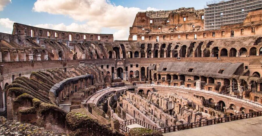 Rome: Colosseum Arena Access and Ancient Rome Guided Tour - Following the route from Palatine Hill to the Forum
