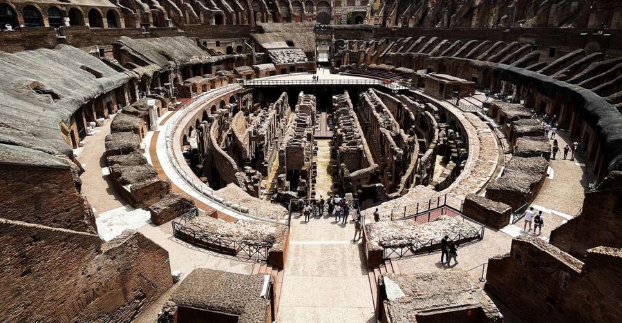 Rome: Colosseum, Arena Floor & Ancient Rome Tour - Walking onto the Colosseum arena floor
