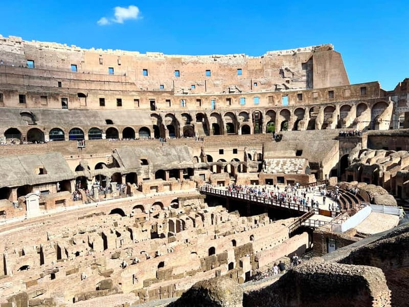 Rome: Colosseum Arena Guided Tour, Forum & Palatine Option - Starting at Santi Cosma e Damiano