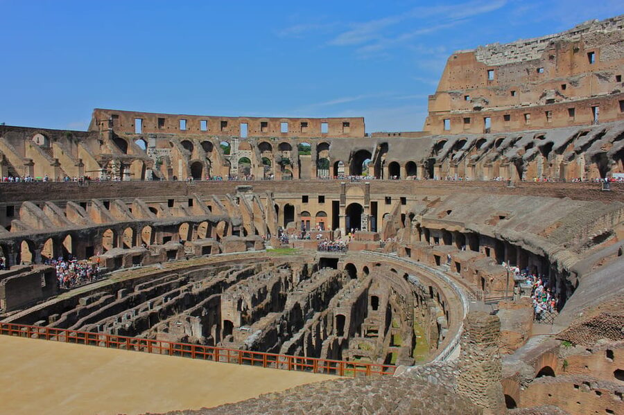 Rome: Colosseum Experience with Audio Guide and Arena Option - Using the digital audio guide inside the Colosseum
