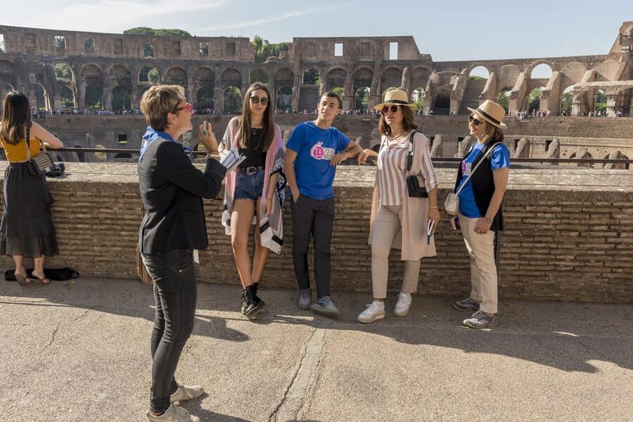 Rome: Colosseum Experience with Host and Audio Guide - Who should book this experience?