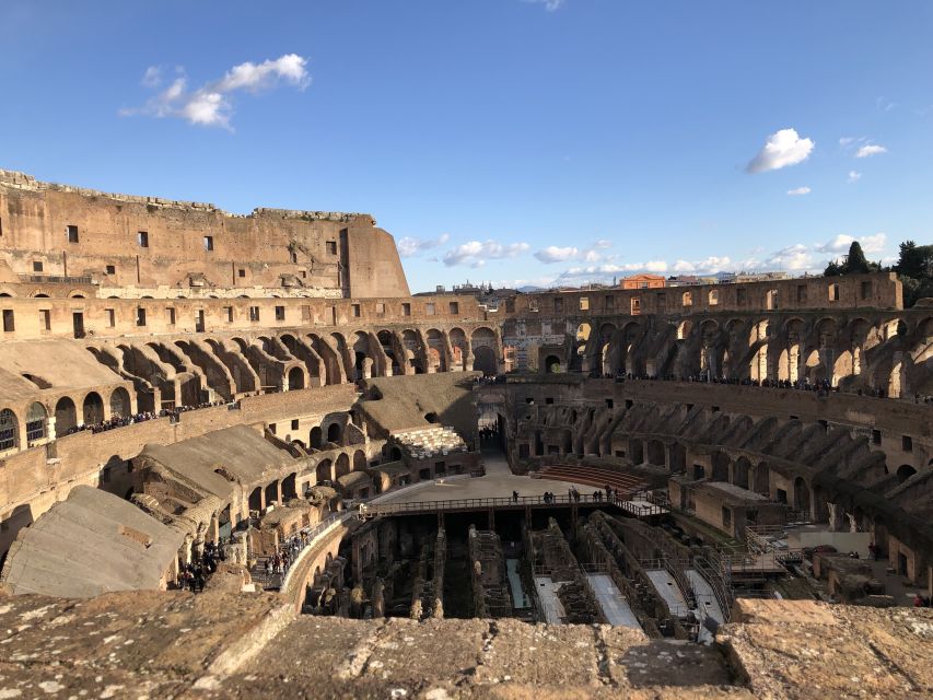 Rome: Colosseum Express Guided Tour with Arena Access Option - Continuing to the Roman Forum and Palatine Hill