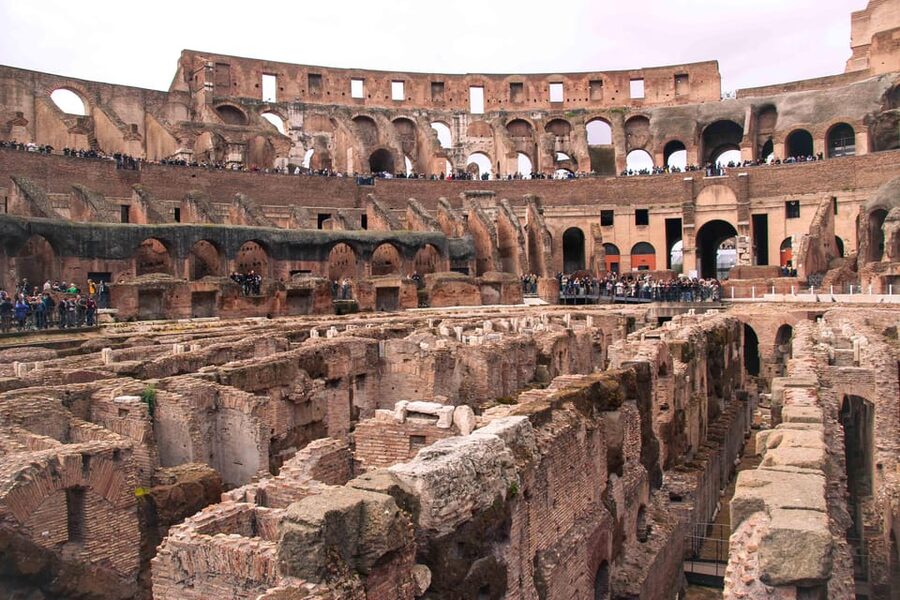 Rome: Colosseum & Forum with Audio Guide App -Optional Arena - What you are really buying for $41