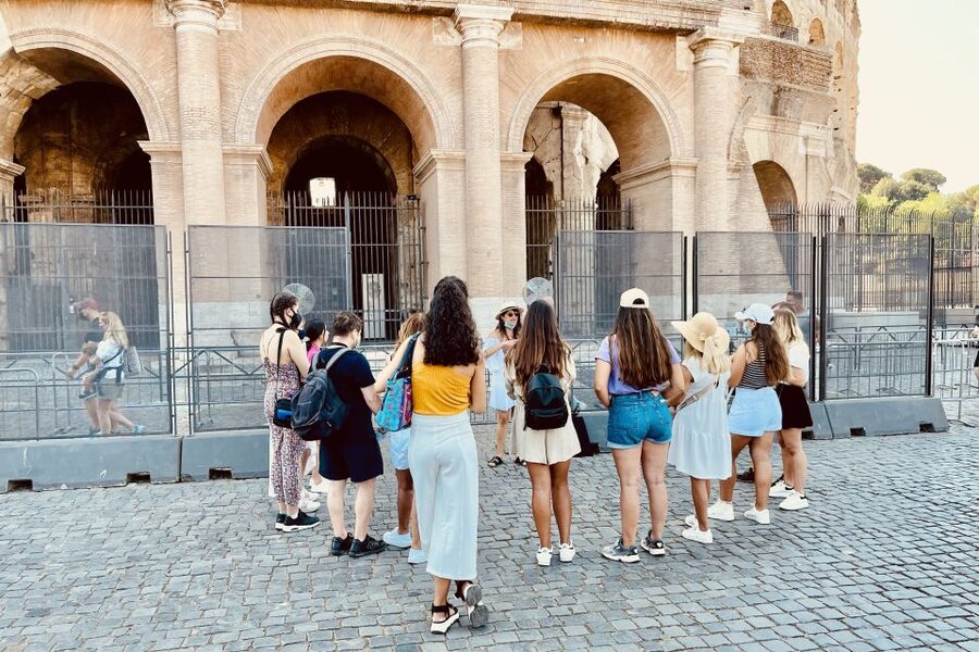 Rome: Colosseum Guided Tour with Entry Tickets - The first floor: seating, services, and Roman crowd control