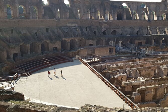 Rome: Colosseum, Palatine Hill and Roman Forum Guided Tour - Descending into the Roman Forum
