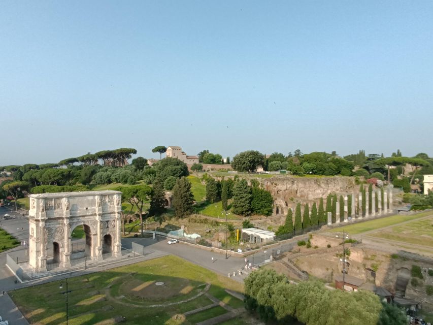 Rome: Colosseum, Palatine Hill, & Roman Forum Walking Tour - Climbing Palatine Hill for the final views