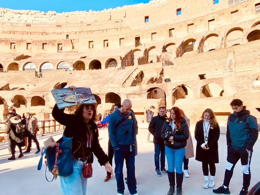 Rome: Colosseum, Roman Forum, and Palatine Hill Ancient Tour - Language choices and group comfort